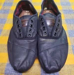 Mens Black Tom's Size 10
